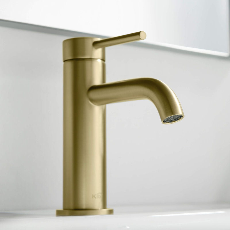 KIBI USA Circular Single Hole Bathroom Faucet & Reviews Wayfair